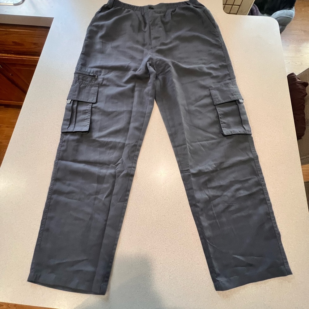 Men's Gray Cargo Pants